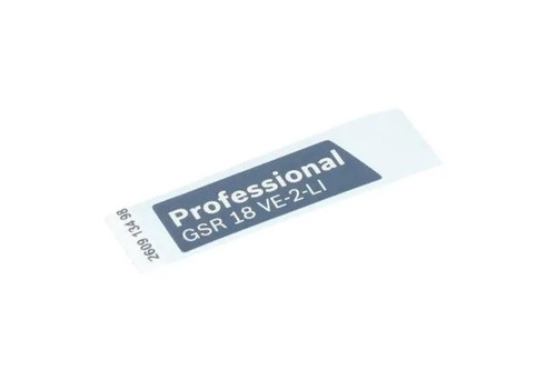 Bosch firmenschild 2609134989 - bosch,